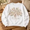 Sage Family Branch Personalized Crewneck Sweatshirt — lifestyle illustrative mockup